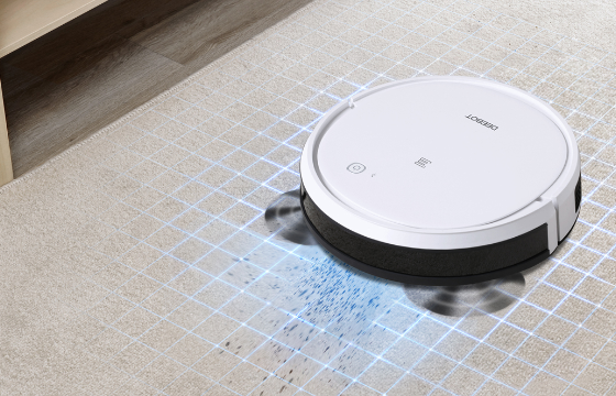 DEEBOT505が掃除している様子