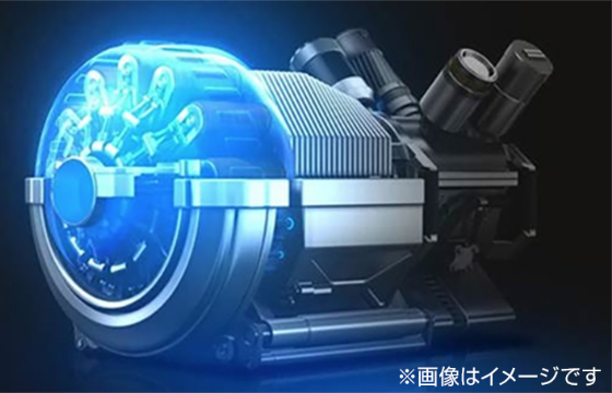日本製ブラシレスモーター搭載