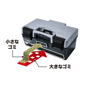 2層集塵構造